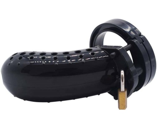 FAAK - Plastic Chastity Cage 23 - Black 照片