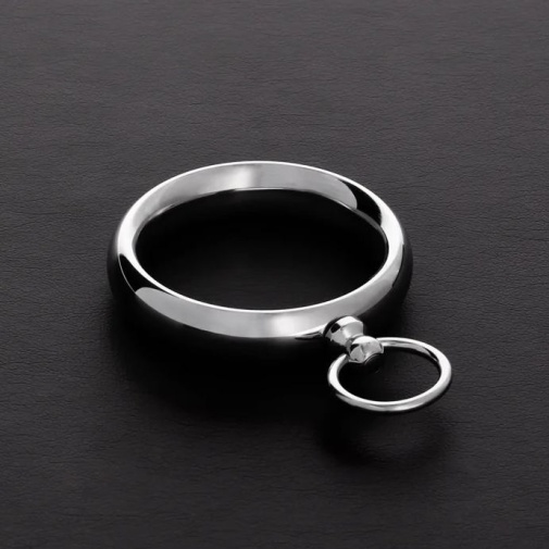 Steel - 甜甜圈金屬陰莖環連小扣環 50毫米 照片