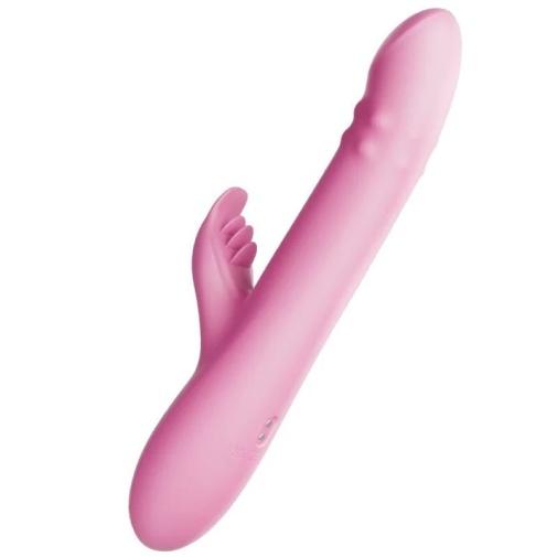 Erocome - Leominor Kissing Thrusting Vibrator - Pink 照片