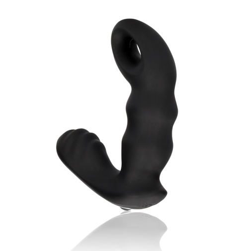 Ouch - Beaded Prostate Massager - Black photo