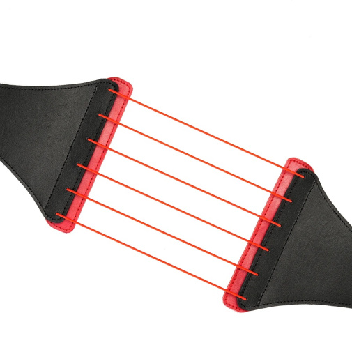 Liebe Seele - Scarlet Bondage Strings - Black/Red 照片