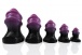 HellHound - Sphinx Buttplug - Black Purple - XS photo-4