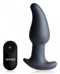 Rimmers - Gyro-M 10X Curved Rimming Plug w Remote - Black photo