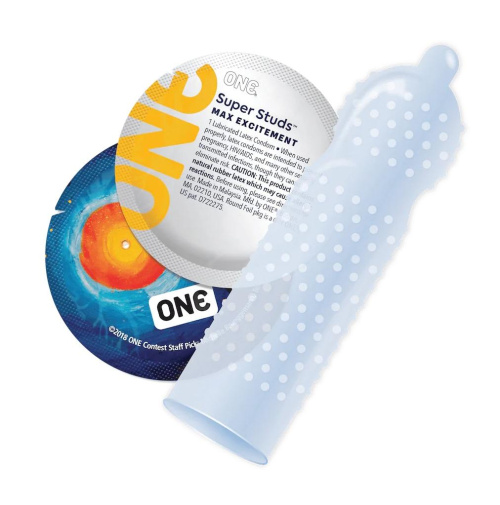 One Condoms - Super Studs Condoms 3's Pack  photo