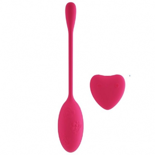 Wowyes - D0 Vibro Egg w Remote Control - Red Rose photo