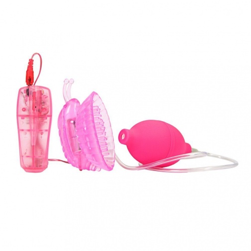 Aphrodisia - Butterfly Clitoral  Pleasure Pump - Pink photo