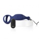 Arosum - Underquaker Vibro Ring w Tickler - Blue photo-6