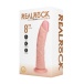 RealRock - 8" 震動弧形仿真假具 - 肉色 照片-7