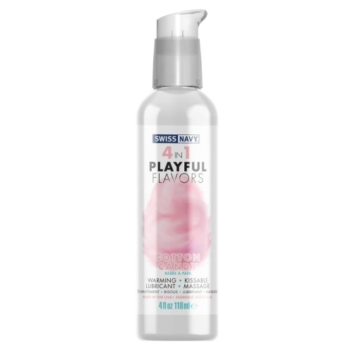 Swiss Navy - Playful Flavors 4 in 1 Cotton Candy - 118ml 照片