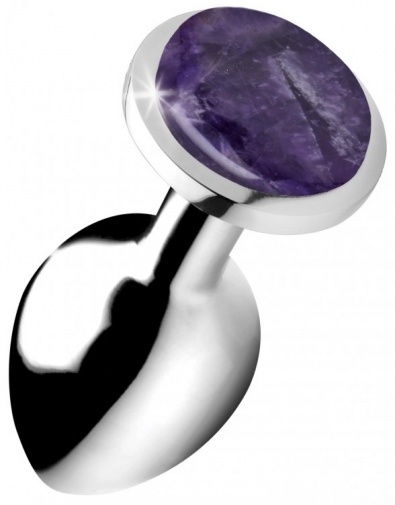 Booty Sparks - Amethyst Gem Anal Plug M-size - Purple photo