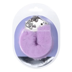 Ouch - Heavy-Duty Fluffy Hand Cuffs - Lavender photo
