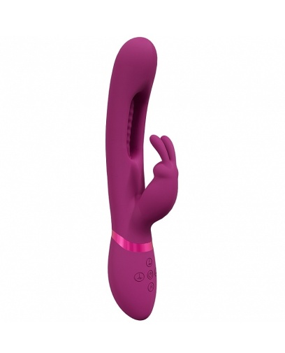 Vive - Mika Flapping Rabbit Vibrator - Pink photo