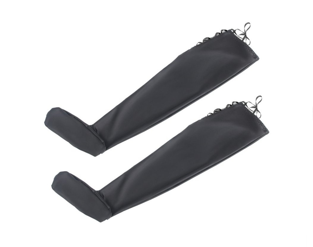 Ohyeah - Cross Straps Stockings - Black - L 照片-9