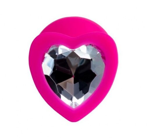 ToDo - Diamond Heart Anal Plug M - Pink photo