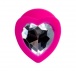 ToDo - Diamond Heart Anal Plug M - Pink photo-5