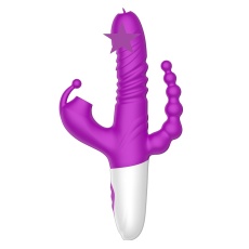 Secwell - Stella Triple Thruster Vibrator - Purple 照片