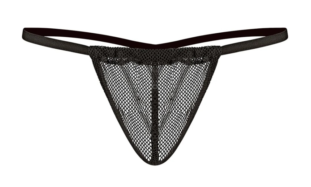 Male Power - Pose Slip G-String - Black photo-5