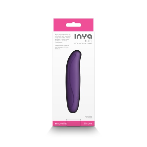 NS Novelties - INYA Flirt Mini Vibe - Dark Purple photo