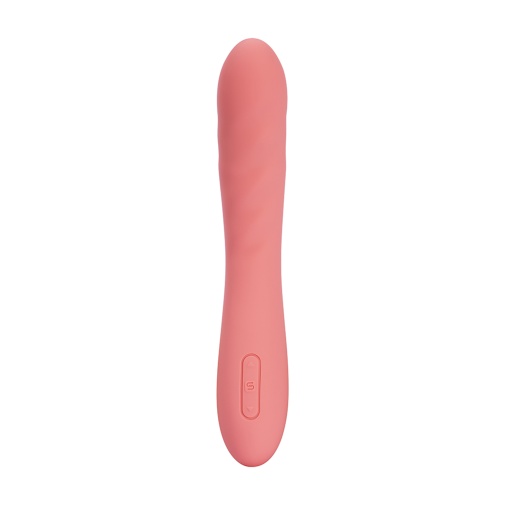 SVAKOM - Ava Neo Interactive Thrusting Vibrator - Peach Pink photo