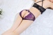 SB - 開襠蕾絲內褲 - 紫色 照片-5