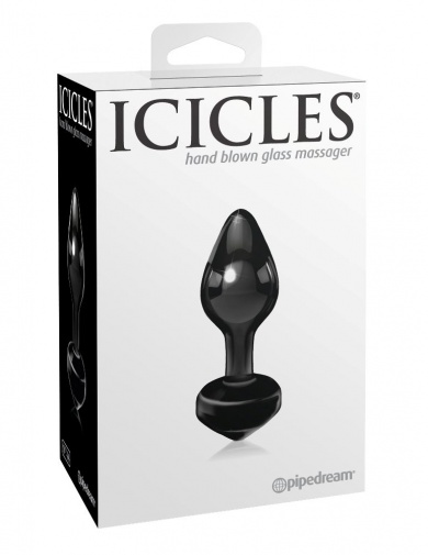 Icicles - 玻璃后庭塞44号 - 黑色 照片