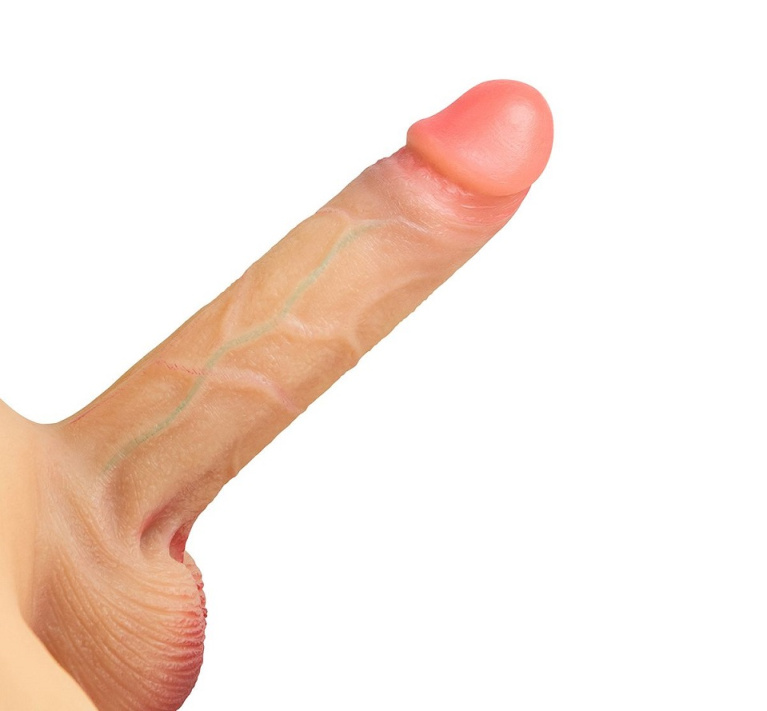 Real Manly - Realistic Dildo Suit - Flesh - S/M photo