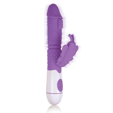 Nasstoys - Lotus #4 Rabbit Vibrator - Purple photo