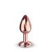 Dorcel - Metal Diamond Anal Plug S - Gold photo