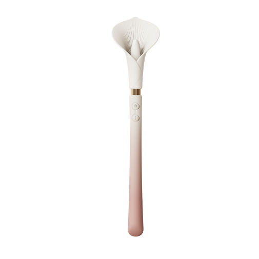 Zalo - Calla Dual Head Vibrator - Blossom Pink 照片