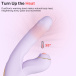 SVAKOM - DuoGlow APP Thrusting Vibrator - Pastel Lilac photo-10