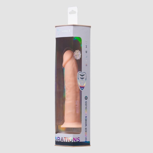 Silexpan - 7" Dual Destiny Vibro Dildo - Flesh photo