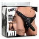 Strict - Double Penetration Strap-On Harness - Black photo-8