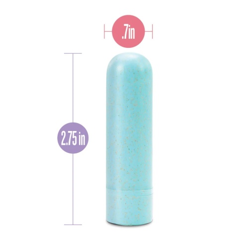 Gaia - Eco Rechargeable Bullet - Aqua photo