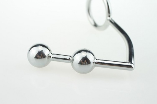 MT - Cock Ring 40mm with 2 Anal Balls photo