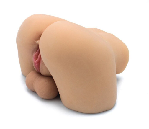 Kiotos - NR17 仿真雙性人自慰器 連假陽具 - 肉色 照片