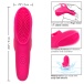 CEN - Neon Nubby Finger Vibrator - Pink photo-9