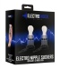 ElectroShock - E-Stim Bi-Polar Nipple Suckers - White photo-9