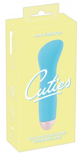Cuties - G 點迷你振動器 - 藍色 照片