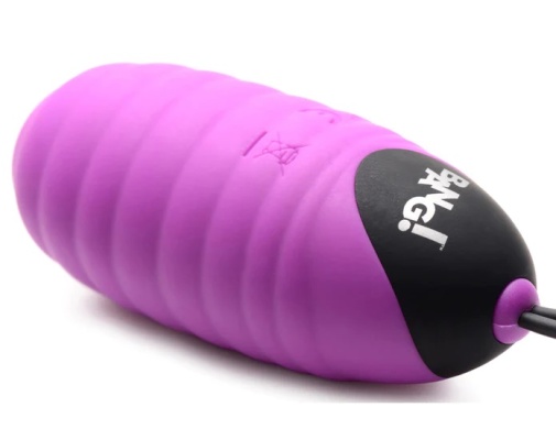 Bang! - 28X Ribbed Vibro Egg - Purple photo