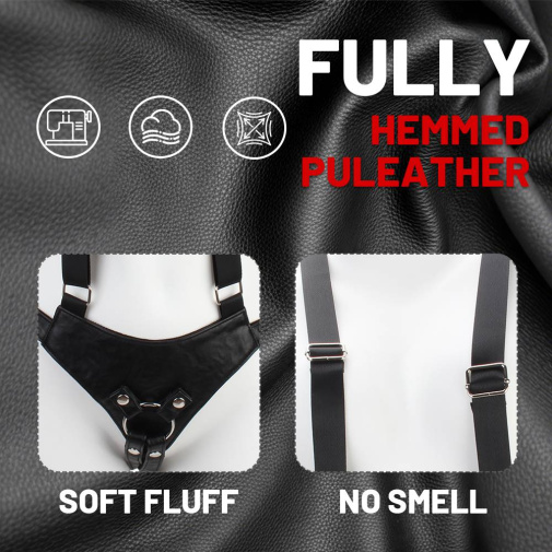 Chisa - Tomboy Strap-On Harness - Black 照片