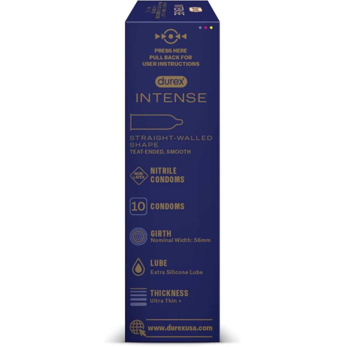 Durex - Intense Nitrile Condoms 10's Pack 照片