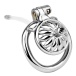 FAAK - Flower Chastity Cage w Metal Catheter 45mm 照片-4