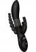 Simultaneously target the g-spot, clitoris and anus with 3 w... TRC - The Beaded DP Rabbit - Black photo