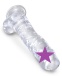 King Cock - 8" Cock w Balls - Clear photo-2