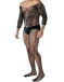 Cut4men - Lacey Men Bodystocking - Black - S/M photo