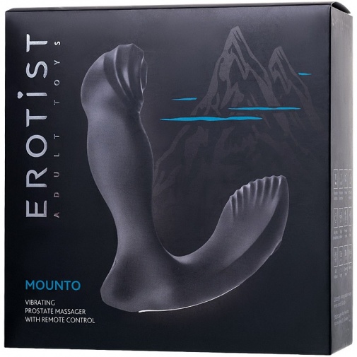 Erotist - Mounto Prostate Massager - Black photo