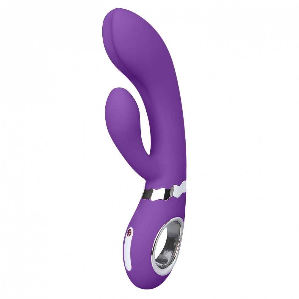 A rechargeable rabbit vibrator for G-spot and clitoral stimu... Nomi Tang - Wild Rabbit - Purple photo-2
