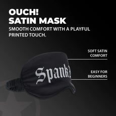 Ouch - Spank Me Eye Mask - Black 照片