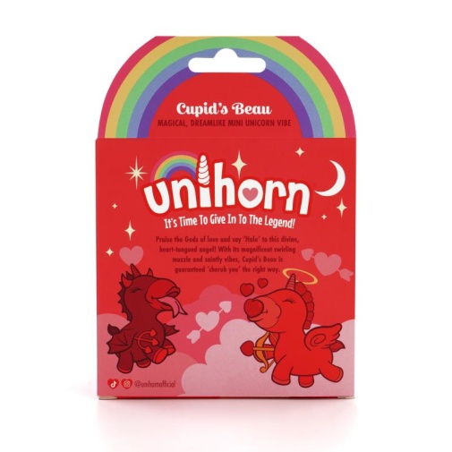 Creative C - Unihorn Cupid Vibrator - Red photo