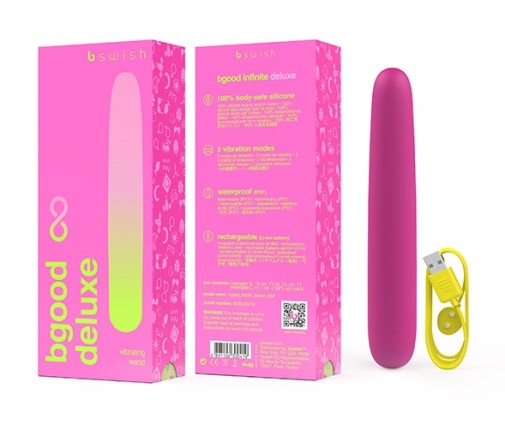 B Swish - Bgood Infinite Vibrator - Rose photo